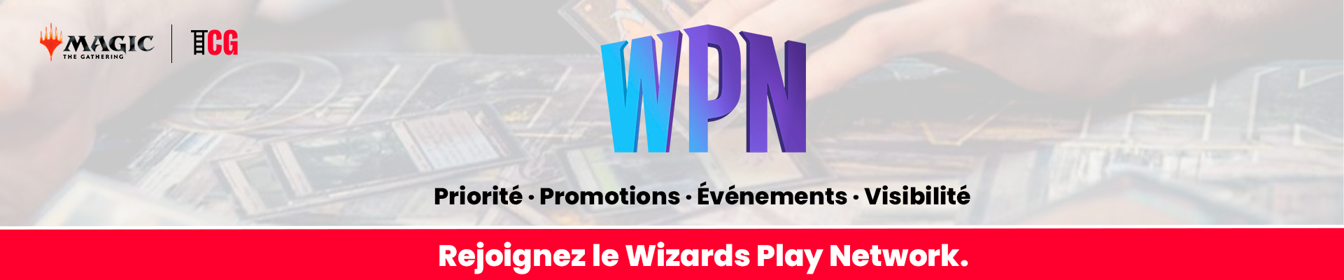 Devenez magasin WPN avec TCG Factory | Support, événements et promos officielles